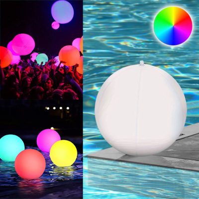 Minge gonflabilă cu lumini LED pentru piscină | POOLGLO