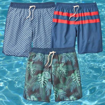 Pantaloni scurți de baie cu uscare rapidă | TOGGIES