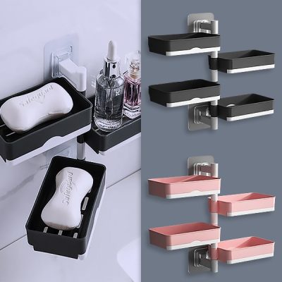 Organizator rotativ pentru baie cu 4 niveluri | TRIORACK