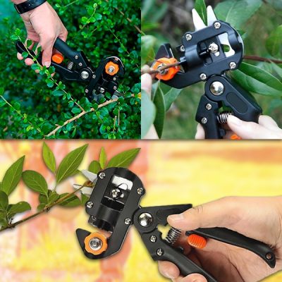 Foarfecă profesională 2-în-1 pentru tăiere și altoire | MASTERCUT